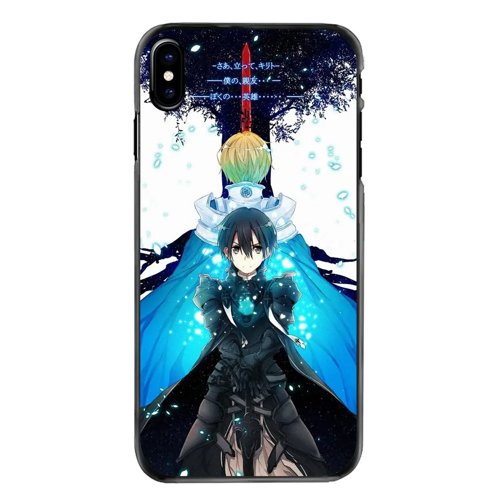 For Samsung Galaxy A3 A5 A7 A8 J1 J2 J3 J5 J7 Prime 2015 2016 2017 Sword Art Online Kirito Asuna SAO Japan Anime Phone Cases |