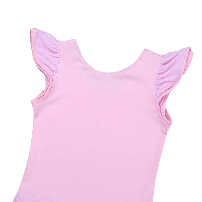 2018 детское Хлопковое платье пачка принцессы с оборками и рукавами для девочек