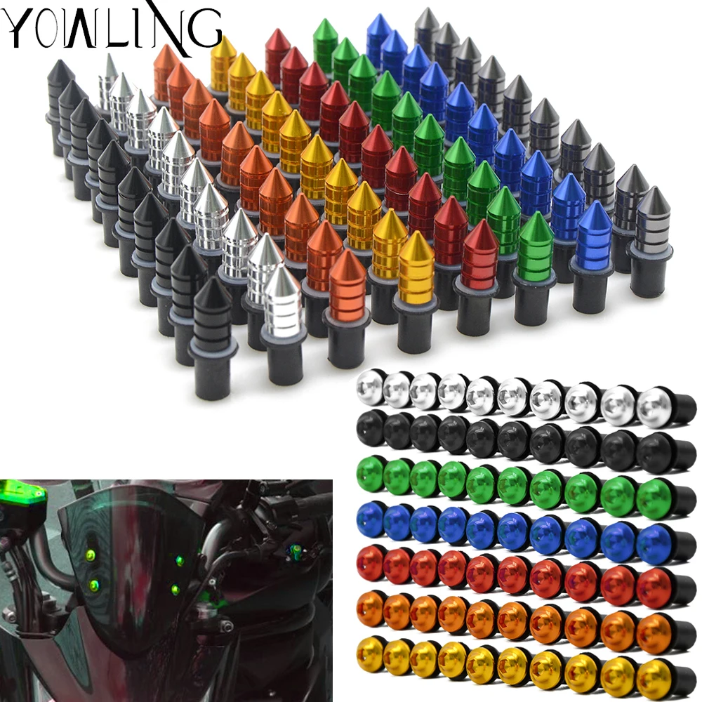 Мотоциклетные аксессуары M5 5 мм болты для лобового стекла комплект винтов YAMAHA NMAX