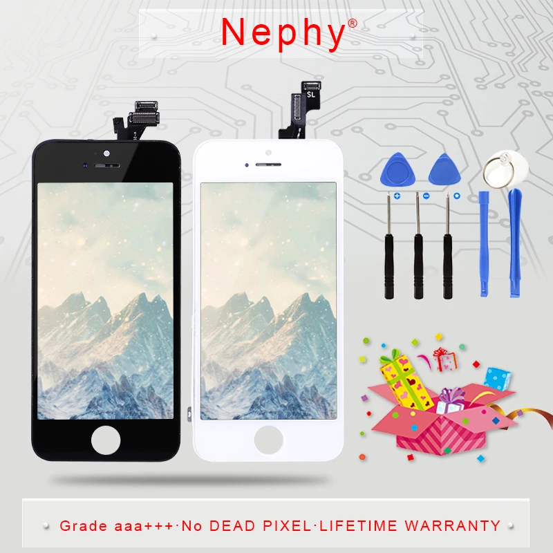 Класс ААА+++ для iPhone 6S Plus 6S Plus 7 ЖК-дисплей с 3D силы кодирующий преобразователь сенсорного экрана в сборе для iPhone 7 Дисплей без битых пикселей