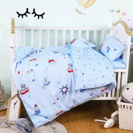 Набор постельного белья для детей Детский Комплект bebe Детская кроватка