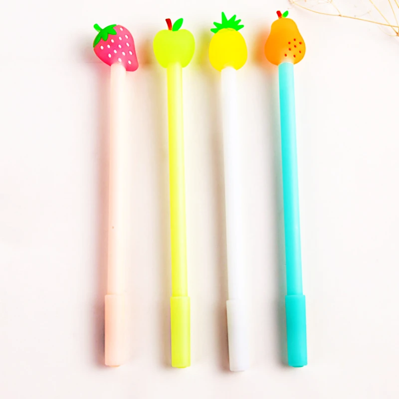 

Jonvon Satone gel ink pens stationery cute Fresh Fruit Design pen office school supplies wholesale stationery for school 121