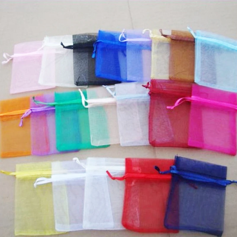 100 шт. свадебное мешок конфет подарок ювелирных изделий вечере Конфеты на день