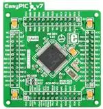 

Стартер для макетной платы с модулем MIKROE-1210 BD EASYPIC V7 PIC32MX460F512L