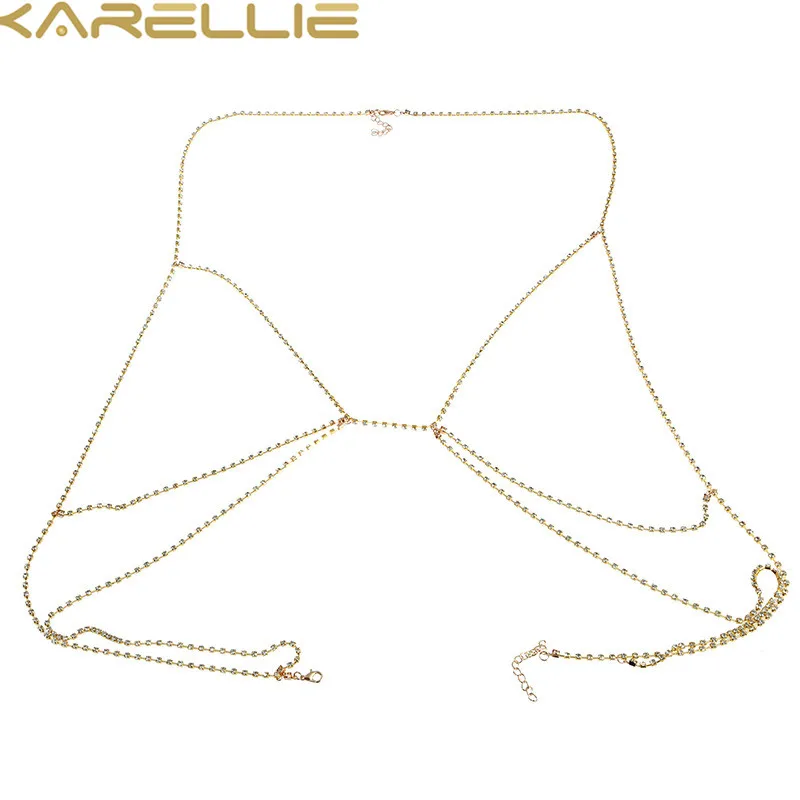 Karellie модные цвета: золотистый серебристый Цвет Средства ухода за кожей Цепочки и