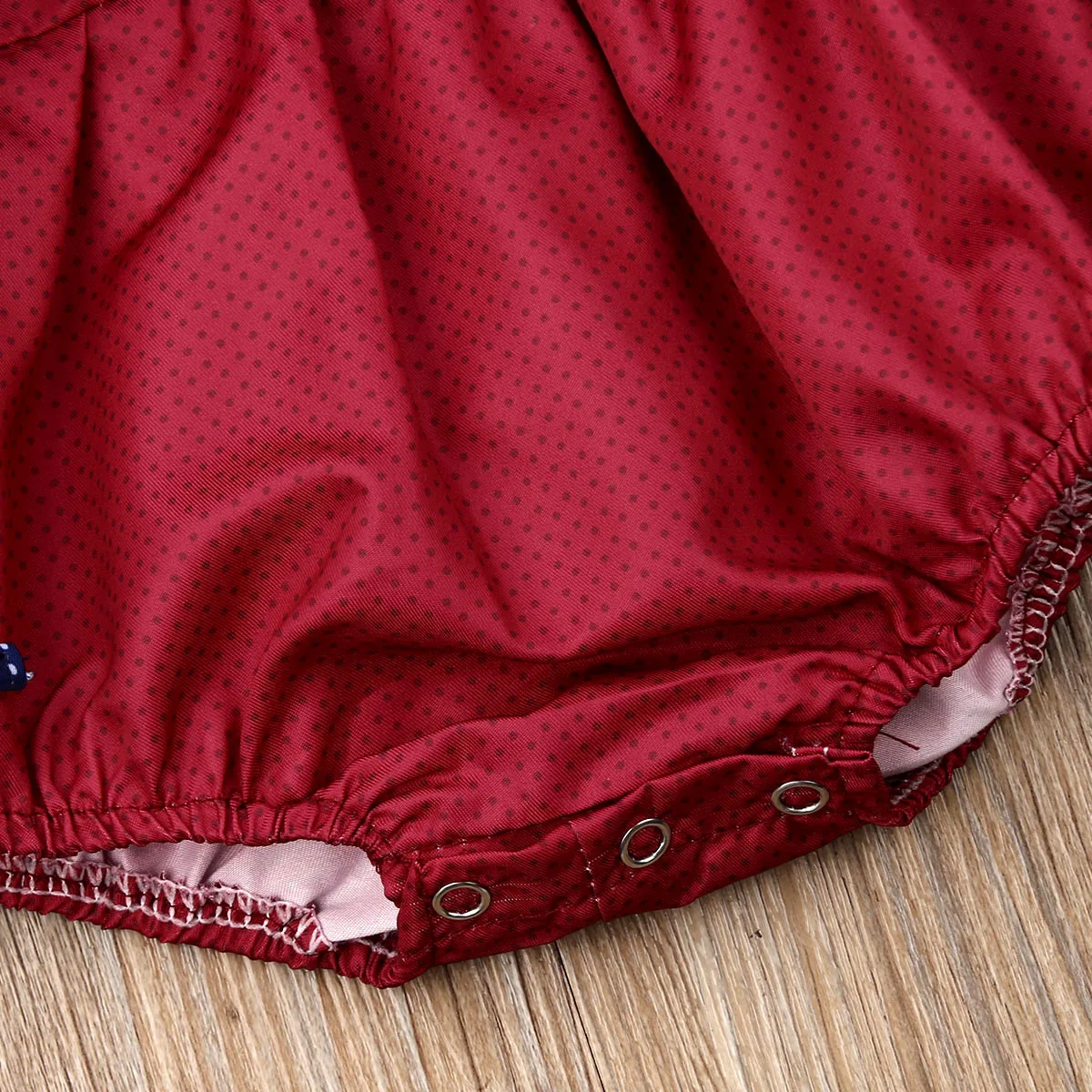 Новинка боди в горошек для маленьких девочек комбинезон с двойным бантом сбоку