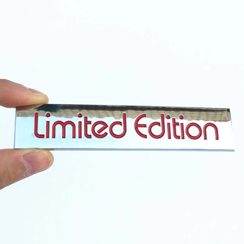 Автомобильная Ограниченная серия эмблема крыла и хвоста автомобильный значок