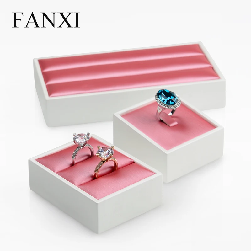 Подставка для ювелирных изделий FANXI розово-красная демонстрационная стойка