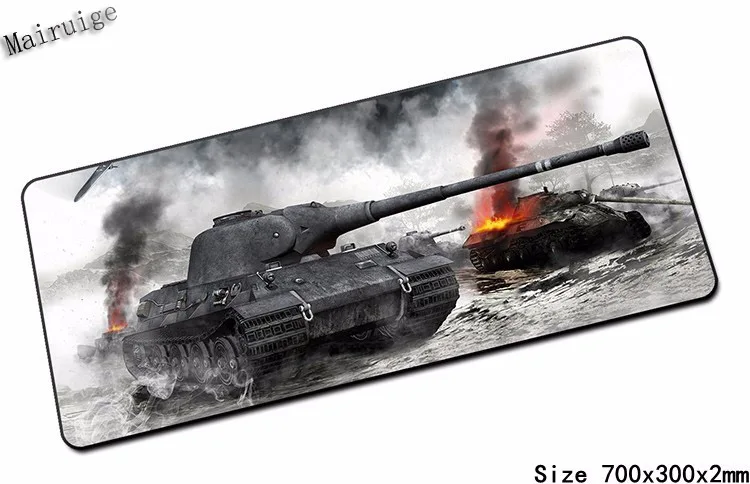 

Mairuige Newest World of Tank Mouse Pad 700x300x3mm Pad To Mouse Notbook Computer Mousepad Big Gaming Padmouse Gamer To Laptop