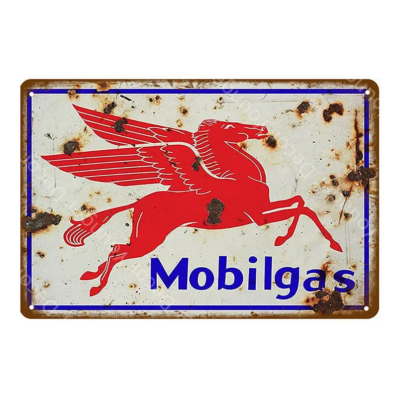 YD6594G Mobil Racing масло металлические знаки мобильное масло мобильный газ ВИНТАЖНЫЙ ПЛАКАТ для паба бар автомобиля гаража АЗС Декор стены дощечки с рисунком - Цвет: YD6594G