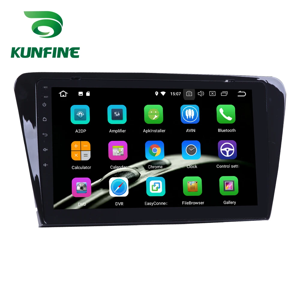 Android 9 0 Ram 4G Rom 64G PX6 Cortex A72 автомобильный DVD GPS мультимедийный плеер стерео для Skoda