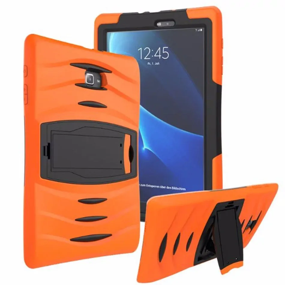 Для Samsung Galaxy Tab A A6 10,1 T580 T585 SM-T580 T580N чехол Крышка для планшета ударопрочный тяжелый силиконовый Жесткий Чехол для мобильного телефона