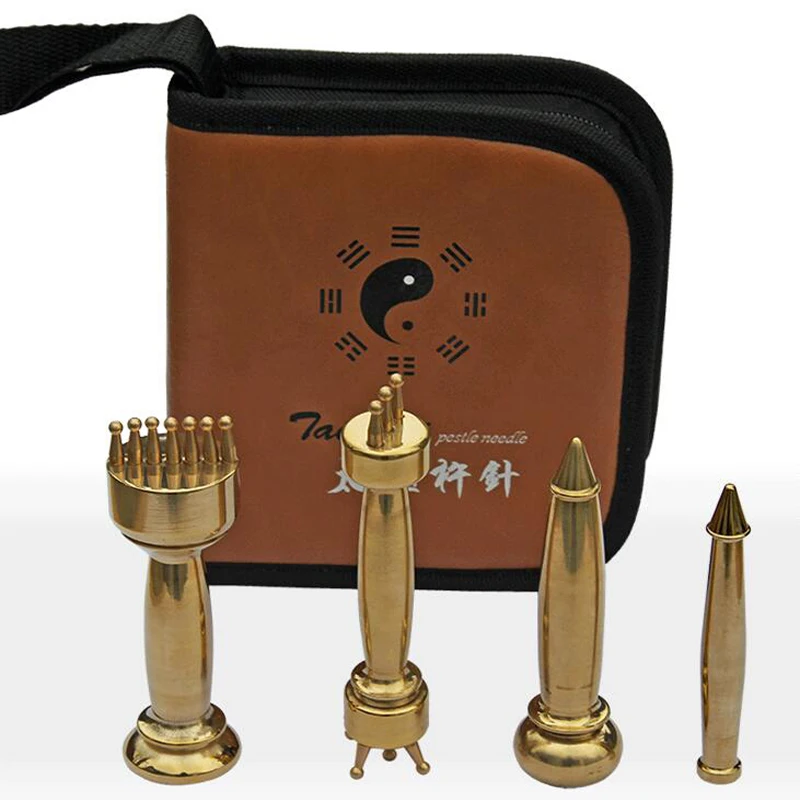 Игольчатый Массажер для пестика из тонкой меди бриллиантовый Стик Mr. Li