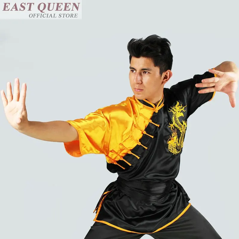 Wushu одежда для мужчин кунг-фу Униформа дизайн Одежда Кунг-фу форма для боевых искусств одежда для мужчин Китайская одежда FF514 - Цвет: 9