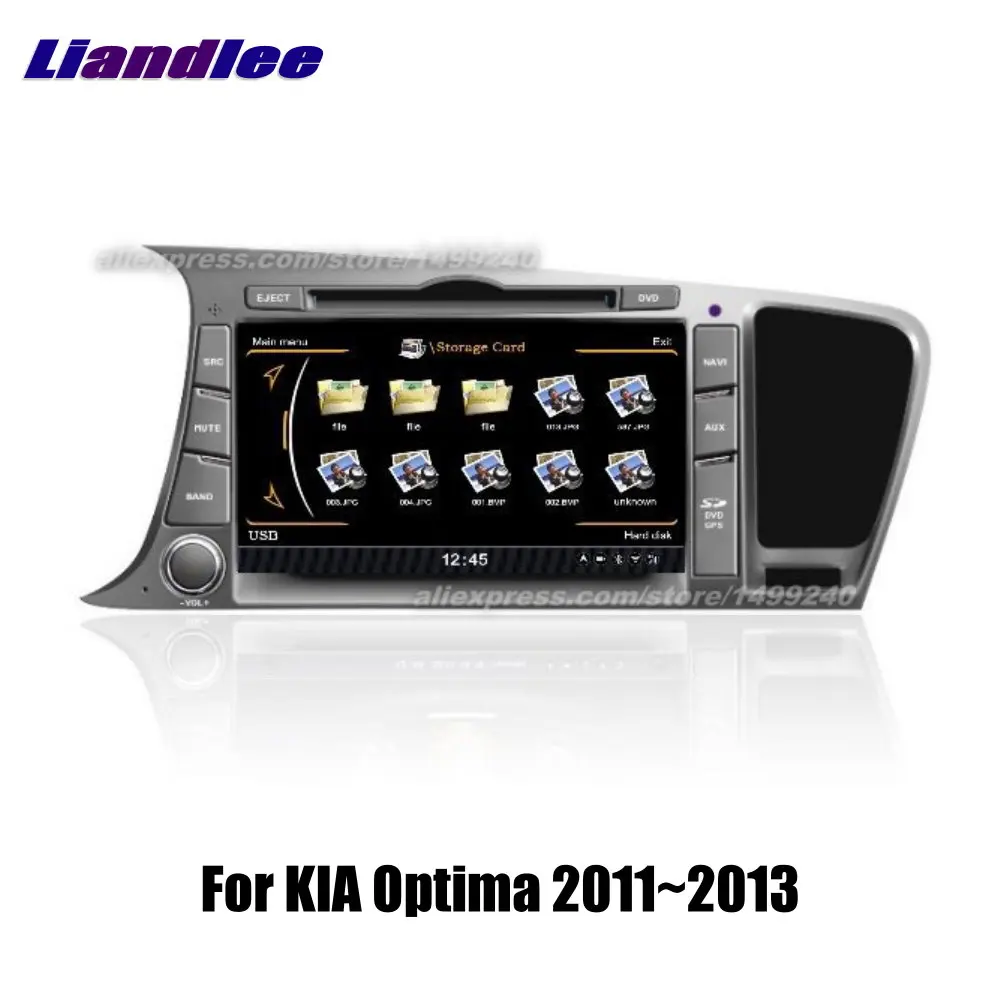 Автомагнитола Liandlee 2din для KIA Optima 2011-2013 Android GPS-карты навигационный плеер BT Wi-Fi HD