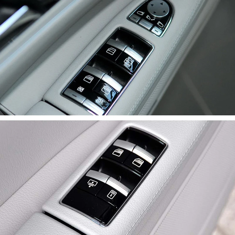 Салона окно Стекло Подъемник Переключатель Крышка для Mercedes Benz S class W221 2006-2013 221 870 9410/221 820 5151