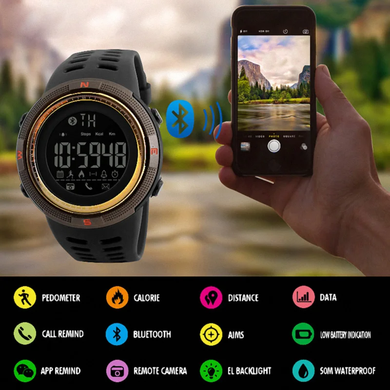 Fashion Sport Smart Watch Men Women Smartwatch For Android IOS Fitness Tracker Electronics Clock Waterproof Smart-watch | Электроника