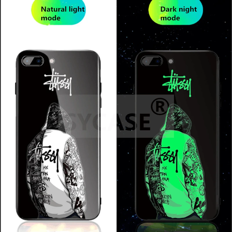 SYCASE световой пятнистости Стекло чехол для телефона OPPO R9 R9S R11 R11S R15 мечта R17 Plus все