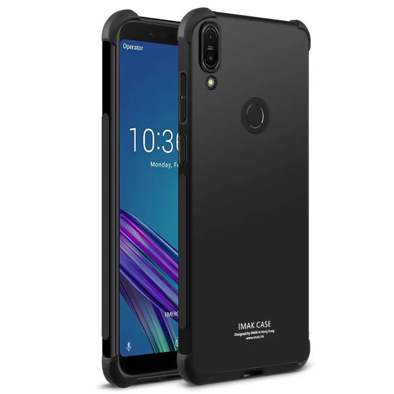 ZB631KL ZB633KL чехол IMAK противоударный мягкий Задняя накладка чехла из ТПУ для Asus zenfone MAX Pro M1 M2 ZB601KL ZB602KL ZB631KL ZB633KL