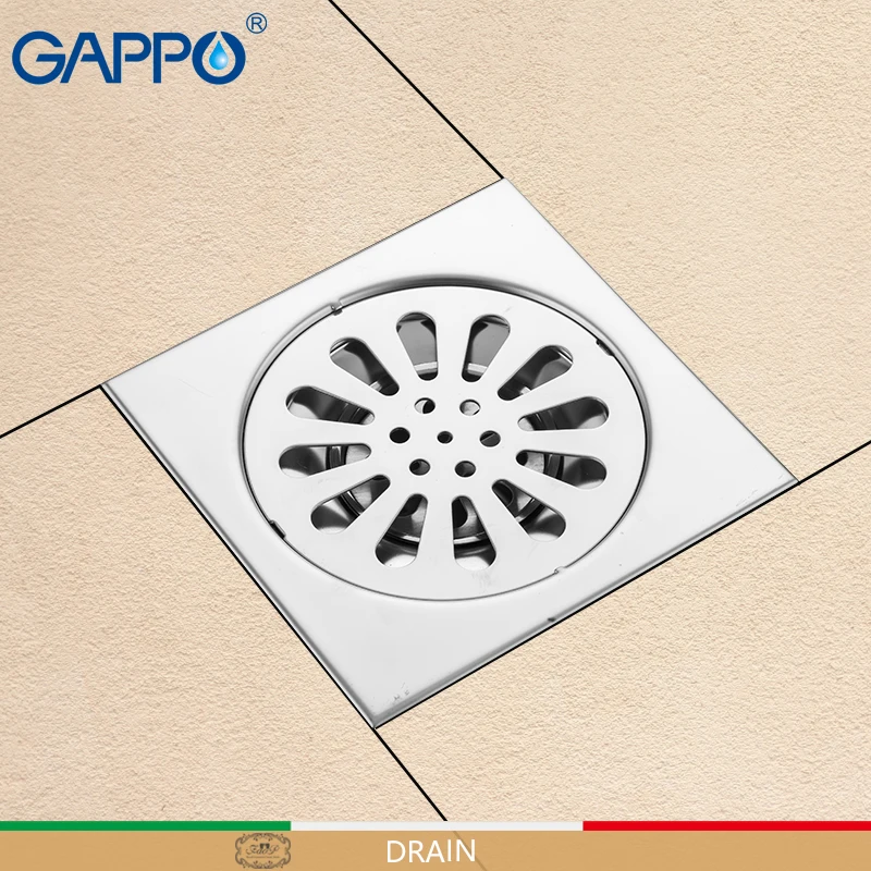 GAPPO Drains Anti-odor Bathroom shower Floor bath drainer stopper Bathtub Shower Drainers Strainers | Обустройство дома