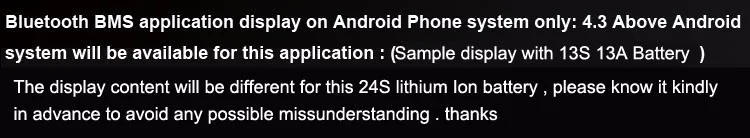 72 V Bluetooth BMS для 20 S 84 V литий-ионная аккумуляторная печатная плата с 40A функцией постоянного заряда и разрядки тока и связи