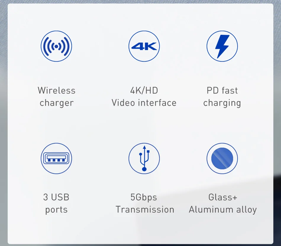 Baseus концентратор USB type c к HDMI 4k USB 3,0 концентратор type-c PD адаптер питания для MackBook Pro Air Qi Беспроводное зарядное устройство USB-C разветвитель