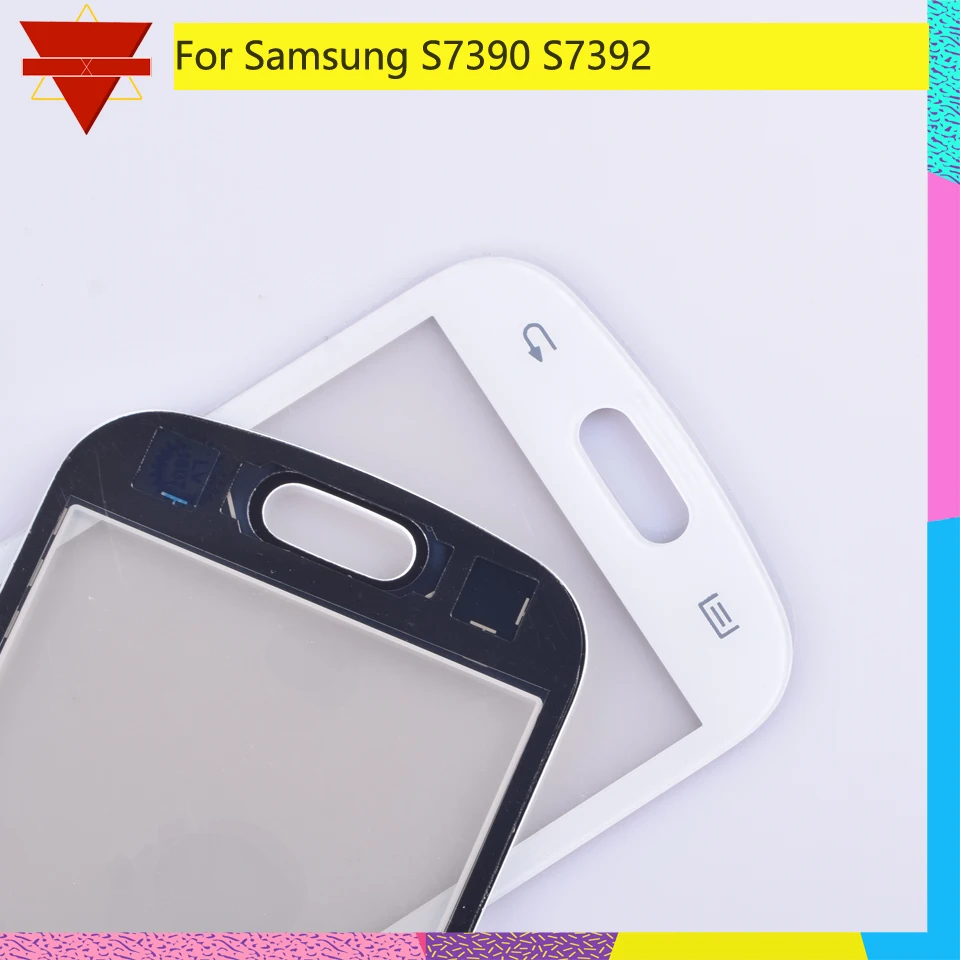 10Pcs\lot New S7390 Touch Panel for Samsung Galaxy Trend Lite 7392 GT-S7390 S7392 Screen Digitizer with flex cable | Мобильные