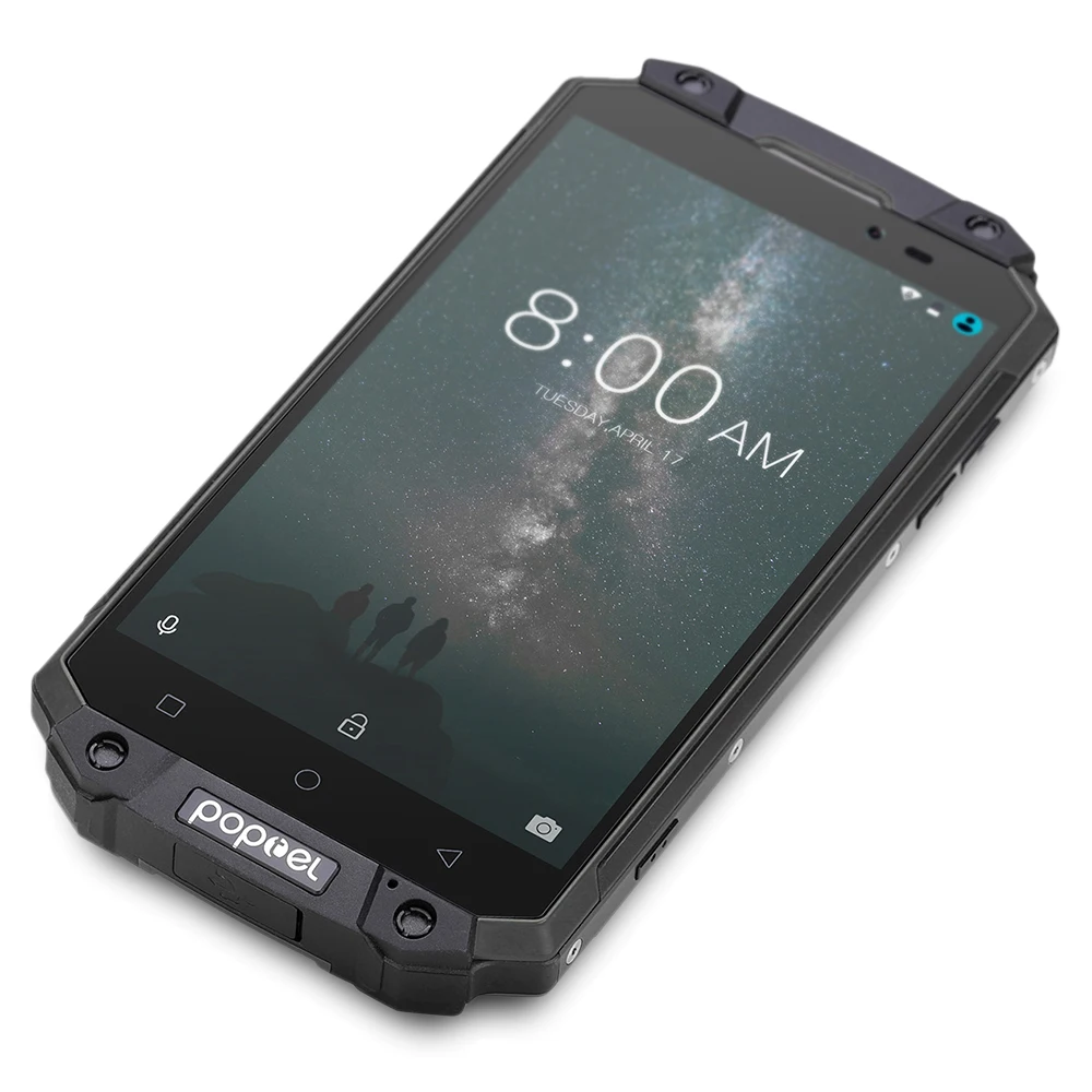 Оригинальный Poptel P9000 MAX 4 г смартфон Android 7 0 IP68 Водонепроницаемый противоударный