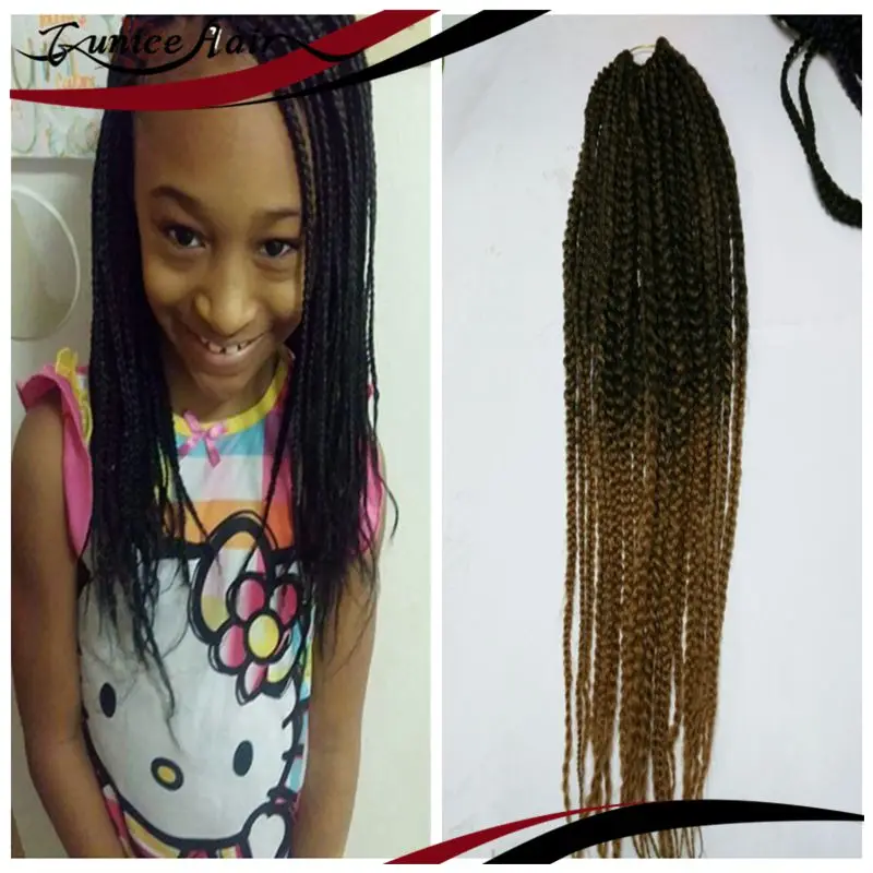 afro twist braid hair synthetic braiding box braids kinky extensions100g Hot women |