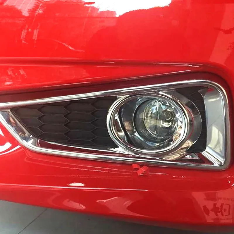 Для Honda City 2014 2017 ABS хромированный передний противотуманный светильник налобный