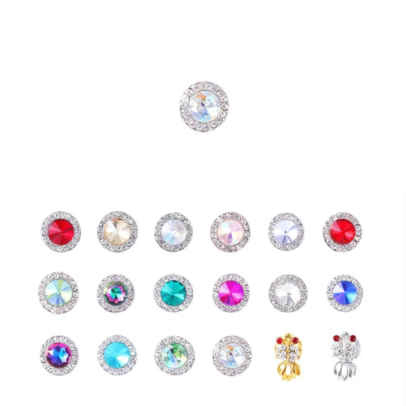 Mtssii High Speed Rotating Rhinestone for Nails 2018 Creative Nail Art Decoration Best Selling Design Accessories 18 Types | Красота и