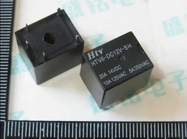 Бесплатная Доставка Новый реле HTV6 DC12V SH набор трансформации 5 Шпильки 10 шт./лот|relay