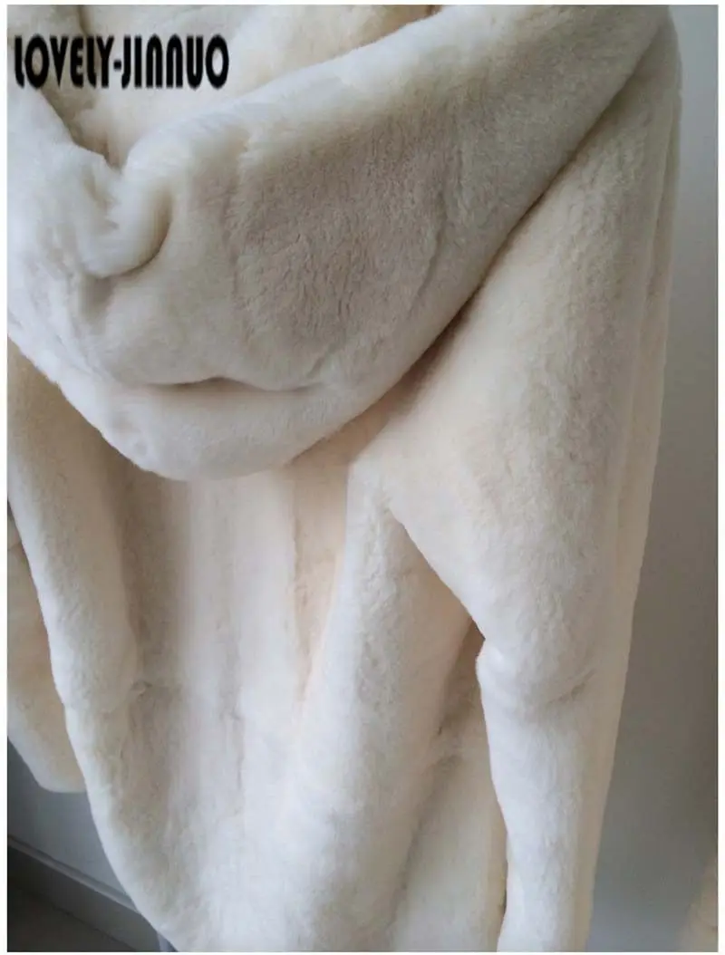 Шуба из натурального меха кролика Рекс женская меховая куртка зимние меховые