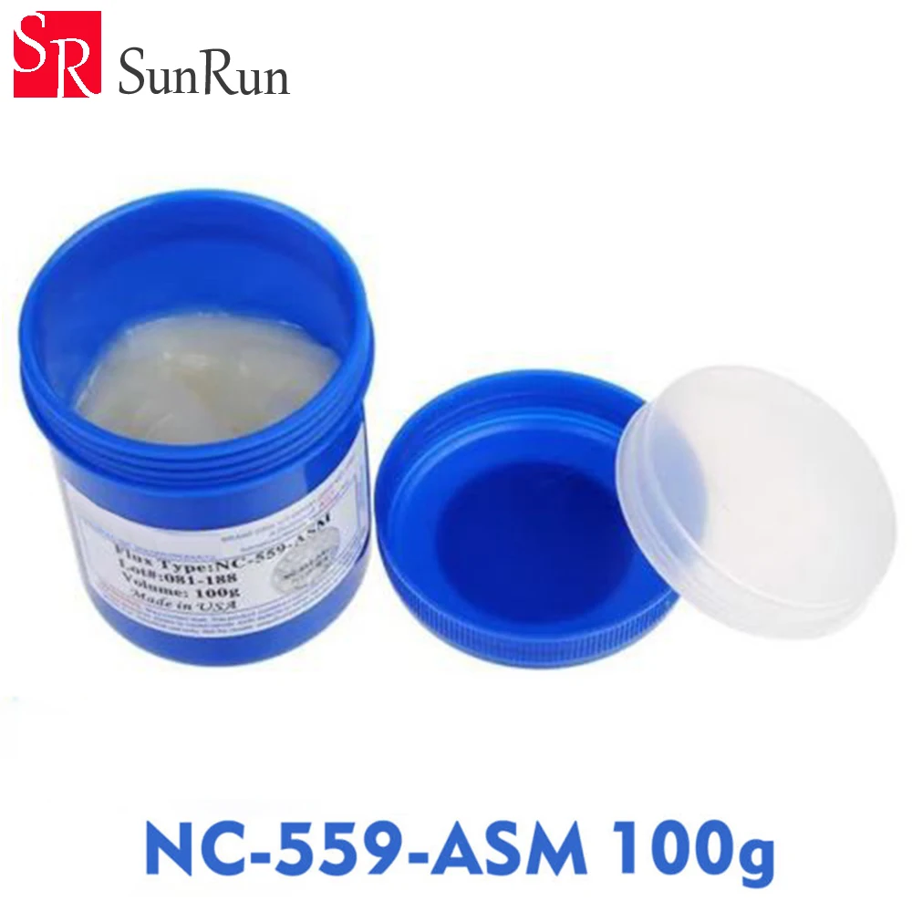 5 шт. NC 559 ASM 100g 100cc бессвинцовый припой флюсовая паста для SMT BGA паяльная сварка