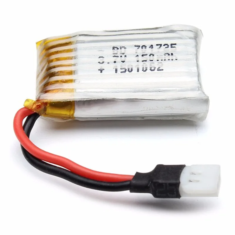 2 шт. новые детали для мини квадрокоптера 3 7 в 150 мАч JJRC H8 syma X2 Nihui U207 H2|150 mah|syma x2spare parts