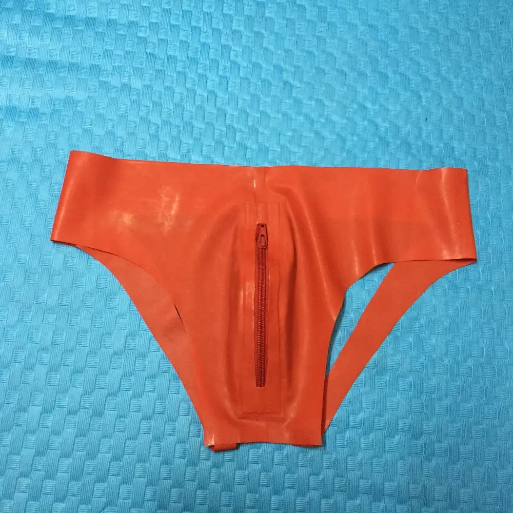 Мужские брифы с застежкой молнией спереди|rubber briefs|latex rubber briefslatex thong |