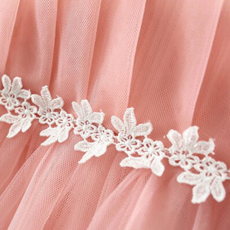 

Spring Autumn Kids Girl Lace Princess Dress Children Long Sleeve Cotton Tutu Casual Dresses Toddler Long Sleeves Outfits