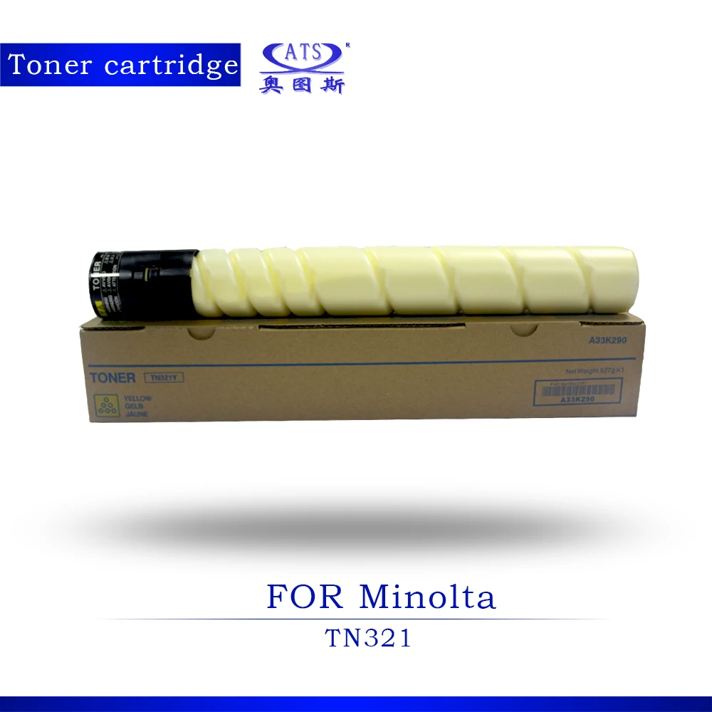 

TN321 1PC BK200g CMY110g Toner Cartridge For Konica Minolta C224 284 364 227 287 7822 7828 7528 224 C284 C364 C227 C287 C7822
