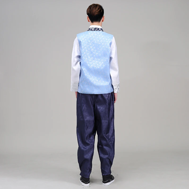 Высокое качество мужской Корейский Традиционный анбок танцевальный сценический