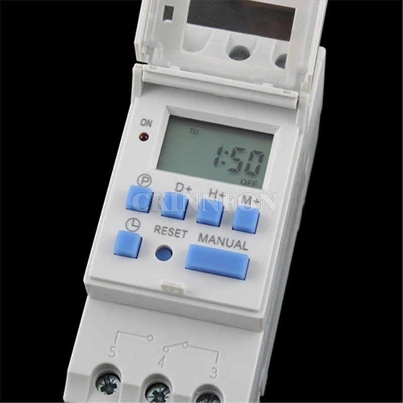 DHL 20PCS THC 15A Digital LCD Weekly Programmable Timer AC 220V Time Relay Switch | Инструменты