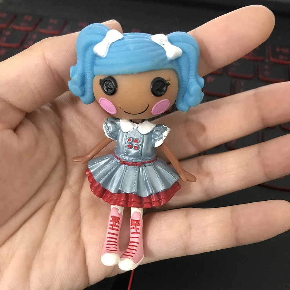 1 шт. 3 дюймов куклы Lalaloopsy с аксессуарами игрушка Новый мини принцессы девушки