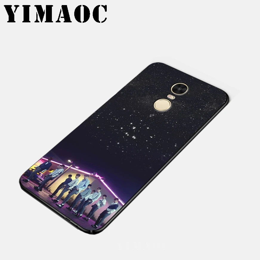 YIMAOC Kard Bands Wanna One Мягкий силиконовый чехол для Xiao mi Red 6 Note 4X 4A 5A 5 Plus A1 A2 Pro Lite 8 |
