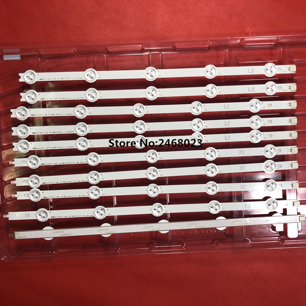 New100 % 14 штук (7R + 7L) UA40F5000ARXXR UA40F6300AJXXR светодиодный полосы для Сэм Сун 2013SVS40F L8 L5 D2GE 400SCA
