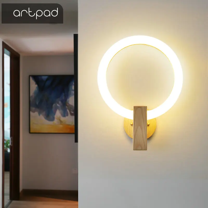 Artpad, американская люстра, светодиодный светильник, настенные хрустальные лампы для гостиной, спальни, прикроватная подсветка, свечи, настенные светильники, 220 В, 110 В