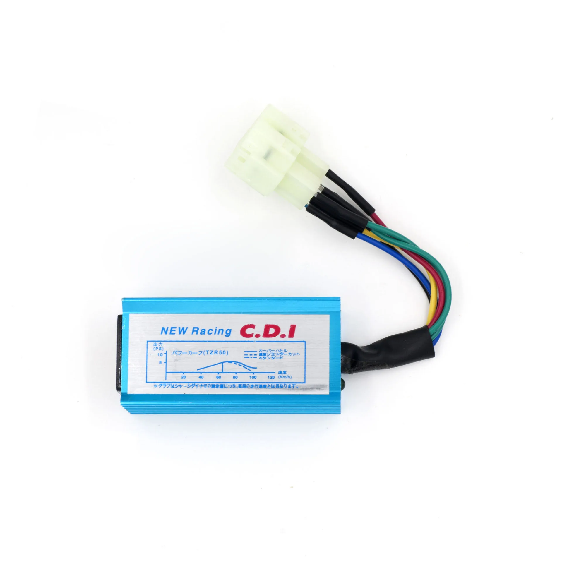 Производительность 6 Pin Racing CDI Коробка + Катушка зажигания для GY6 скутер мопед 50CC