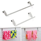 Держатель для кухонных полотенец кухонный шкаф из нержавеющей стали дверная вешалка для полотенец один Слои одежда для ремней полотенец хранения вешалка