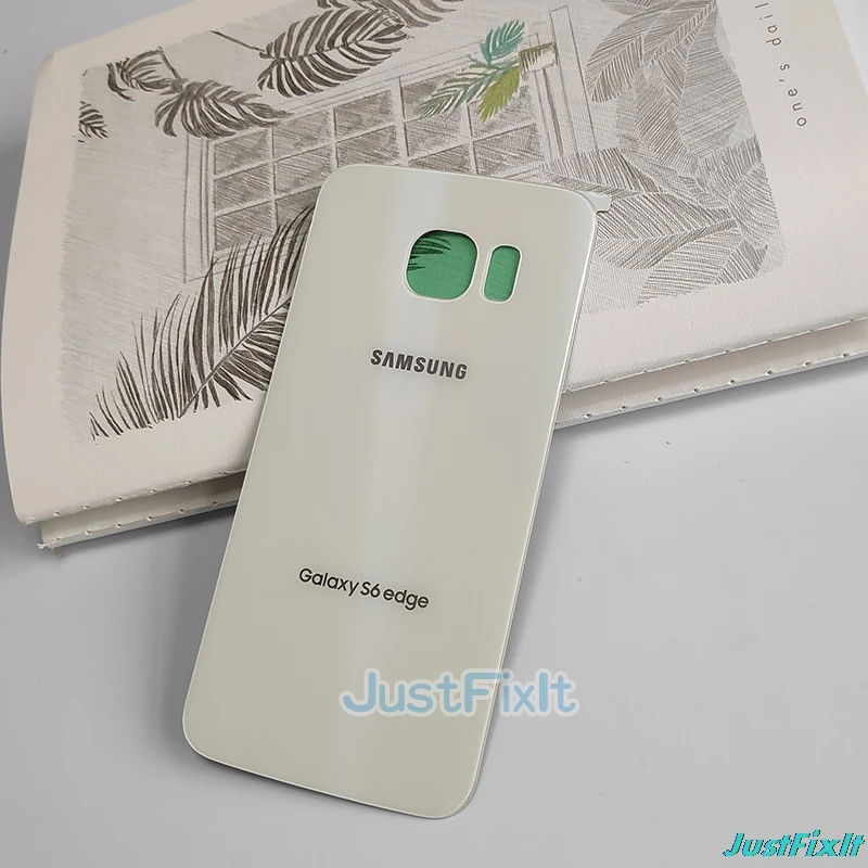For SAMSUNG Galaxy S6 Edge G925 G925F G925T Back Battery Cover Door Rear Glass Housing Case Replace | Мобильные телефоны и