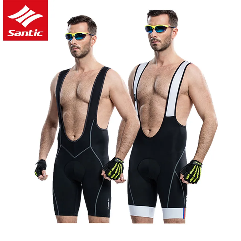 SANTIC летние мужские велосипедные шорты Pro Coolmax с дышащей подкладкой MTB для мужчин