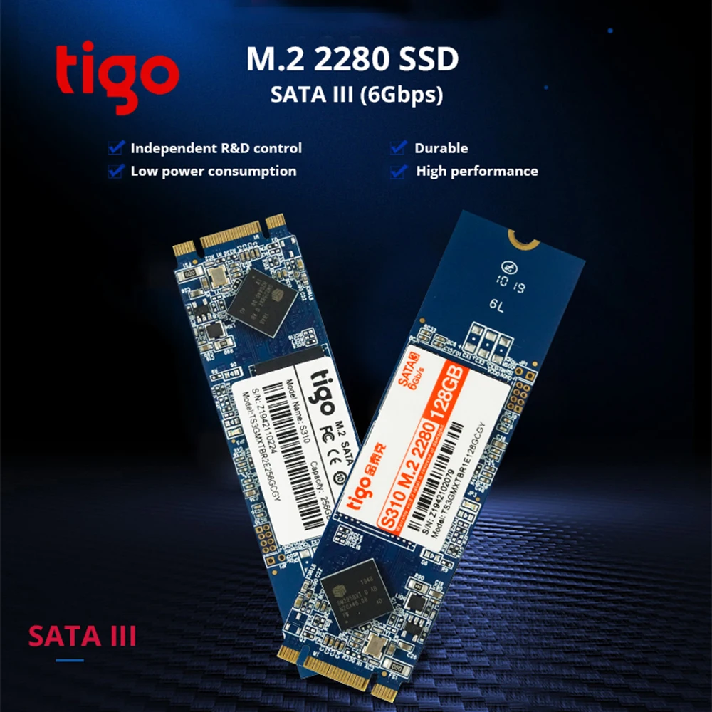 Tigo SSD m.2 sata 2280 128 ГБ 240 M2 SATA 3 0 disco duro жесткий диск для ноутбука|Внутренние