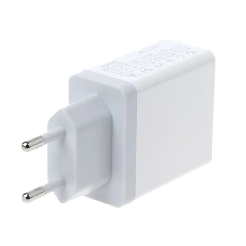 3 в 1 QC 3,0 Тип C PD быстрое зарядное устройство двойной USB адаптер питания для samsung huawei IOS мобильный телефон планшет#520 - Тип штекера: EU